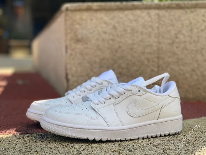 Air Jordan 1 Low Golf White Sneakers DD9315-003