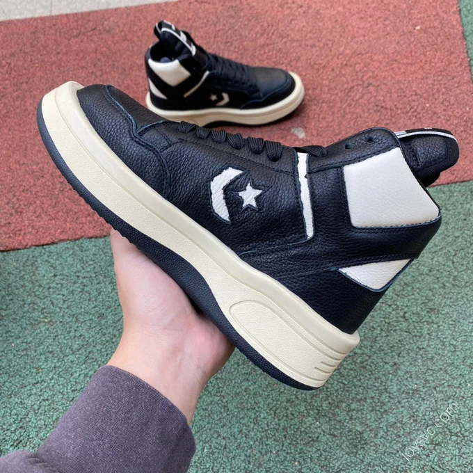 Rick Owens DRKSHDW x Converse Black White A0394