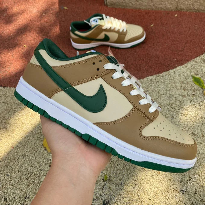 Nike Dunk Low Beige Brown Green FB7160-231