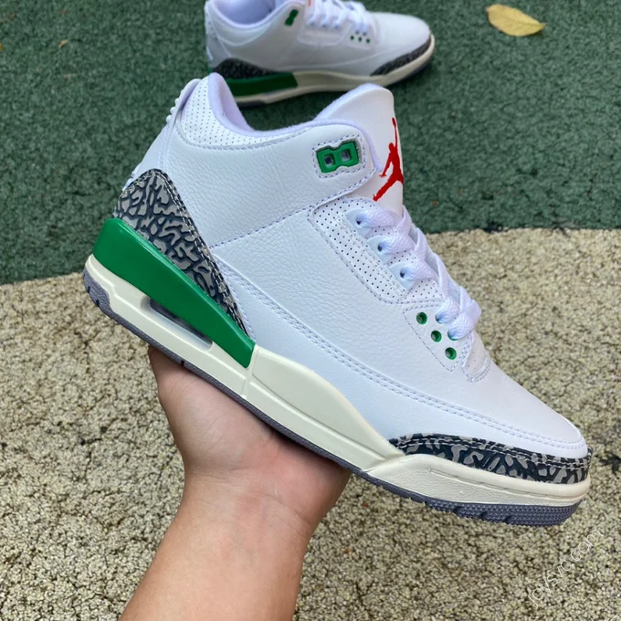 Air Jordan 3 Lucky Green Women's Sneaker CK9246-136