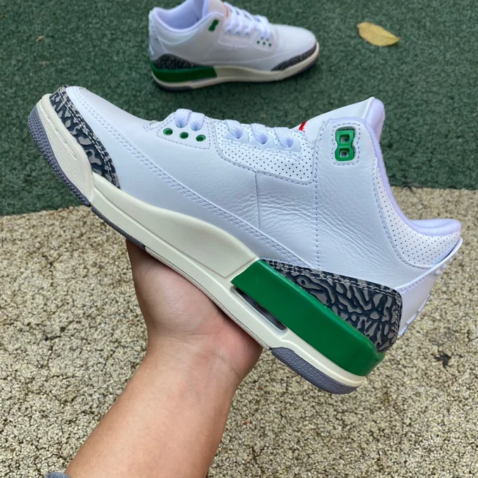 Air Jordan 3 Lucky Green Women's Sneaker CK9246-136