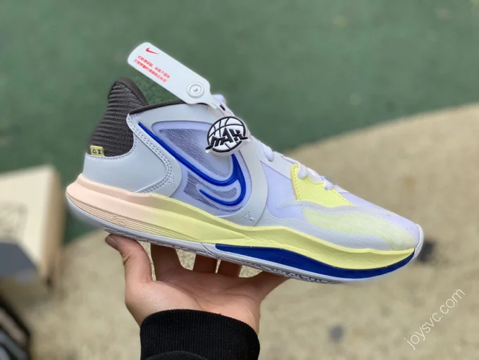 Nike Kyrie 5 Low Yellow Blue White DJ6014-100