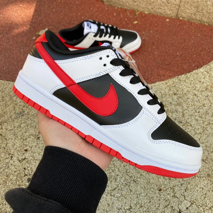 Nike Dunk Low White Black Red FD9762-061