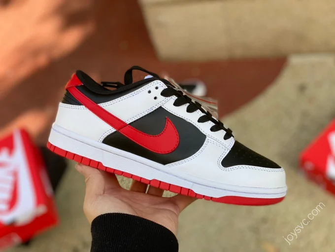 Nike Dunk Low White Black Red FD9762-061