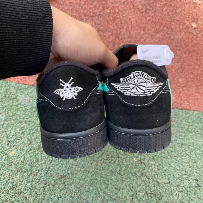 Travis Scott x Air Jordan 1 Low Tiffany Black DZ1382-001