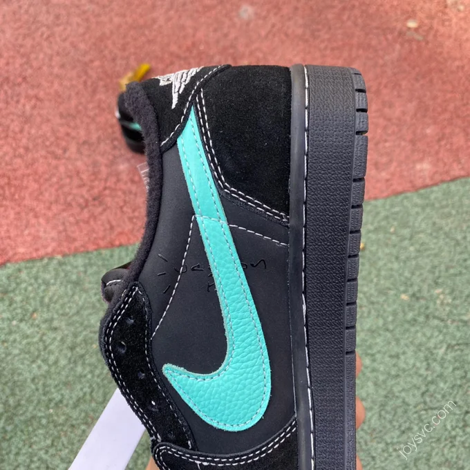 Travis Scott x Air Jordan 1 Low Tiffany Black DZ1382-001