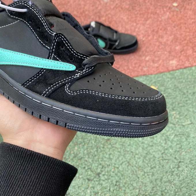 Travis Scott x Air Jordan 1 Low Tiffany Black DZ1382-001