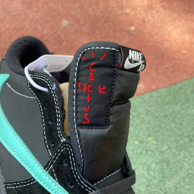 Travis Scott x Air Jordan 1 Low Tiffany Black DZ1382-001