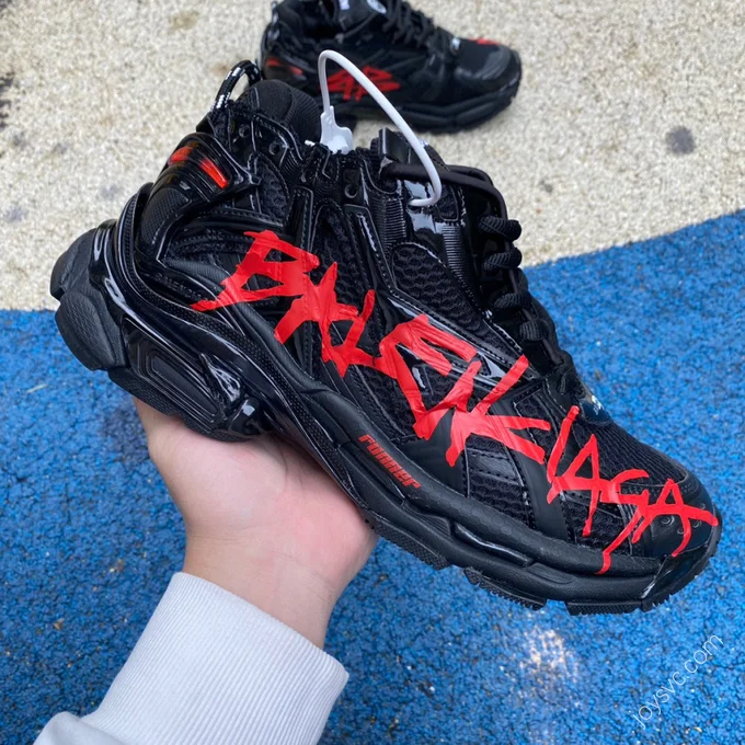 Balenciaga Runner 7.0 Red Black