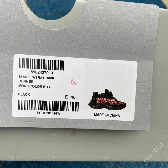 Balenciaga Runner 7.0 Red Black