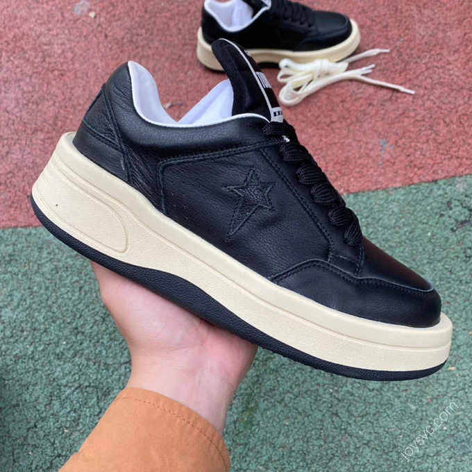 Rick Owens DRKSHDW x Converse Black White