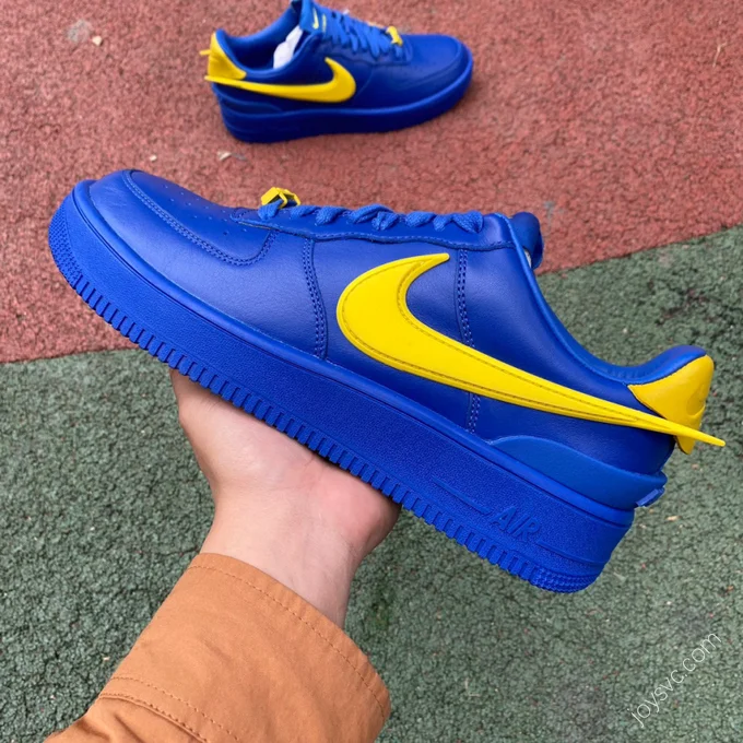 AMBUSH x Nike Air Force 1 Blue Yellow DV3464-400