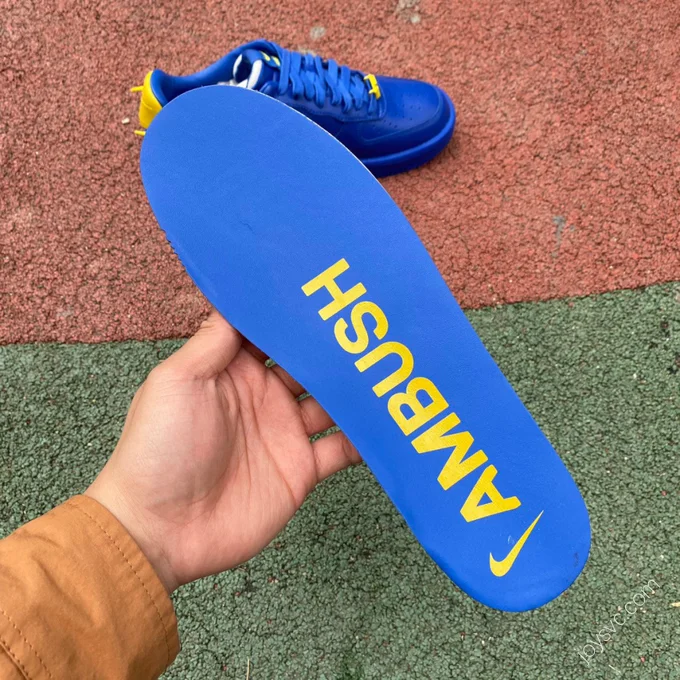 AMBUSH x Nike Air Force 1 Blue Yellow DV3464-400