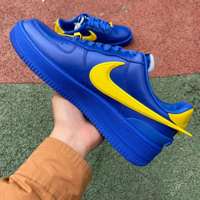 AMBUSH x Nike Air Force 1 Blue Yellow DV3464-400