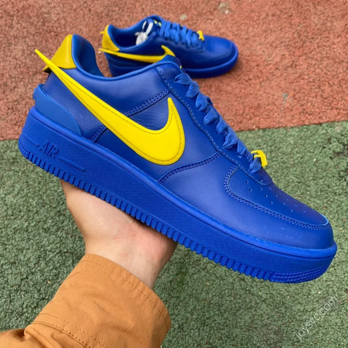 AMBUSH x Nike Air Force 1 Blue Yellow DV3464-400