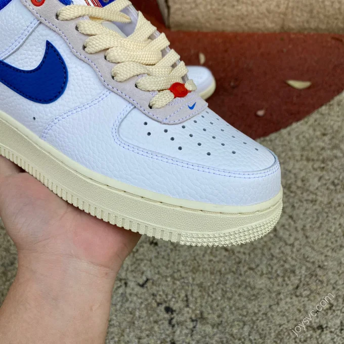 Nike Air Force 1 White/Blue Distressed DR0148-100