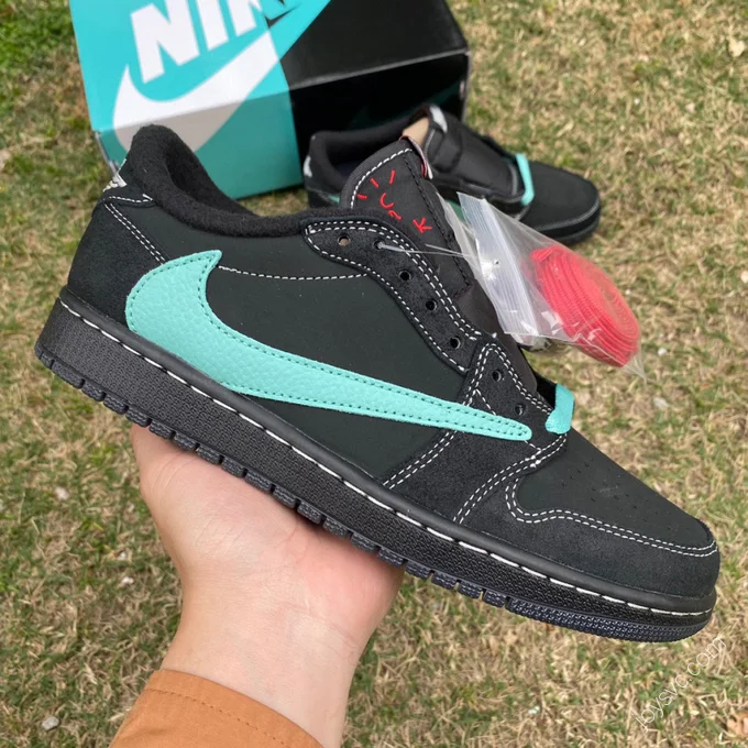 Travis Scott x Air Jordan 1 Low Tiffany Black DM7866-11837