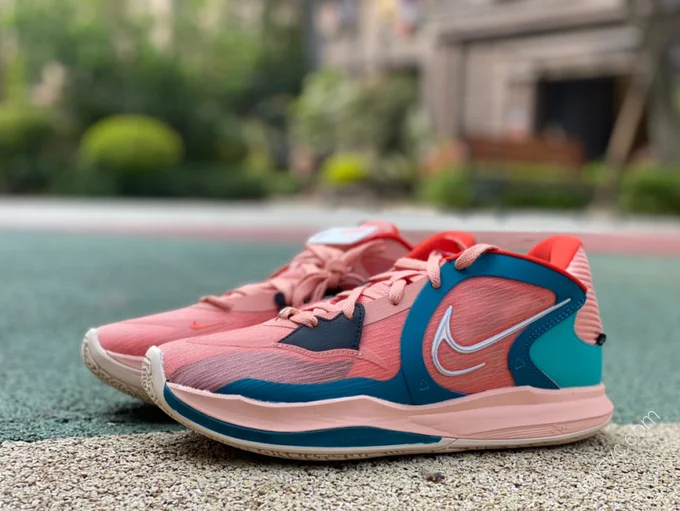 Nike Kyrie 5 Low Green Pink White DJ6012-800