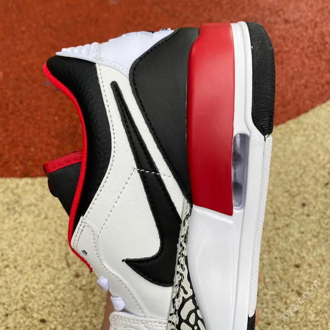 Air Jordan Legacy 312 White Black Red 23 Logo Low Low-Top Sneaker FJ7221-101