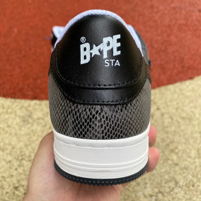 BATHING APE STA Black White