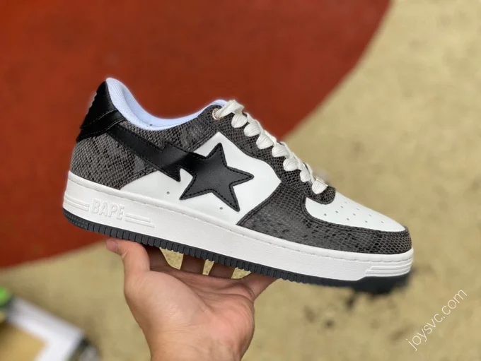 BATHING APE STA Black White