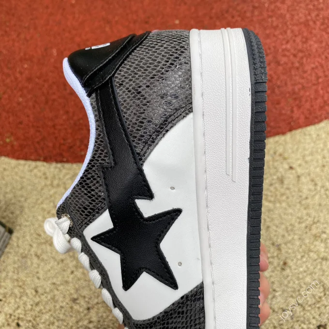 BATHING APE STA Black White