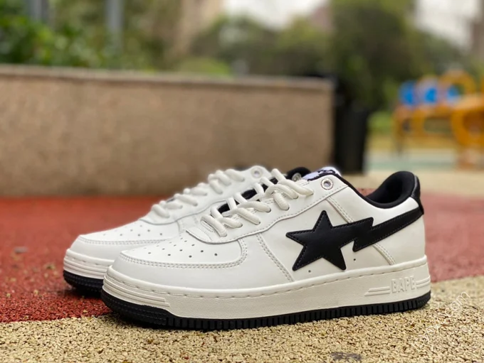 JJJound x A BATHING APE STA Black White