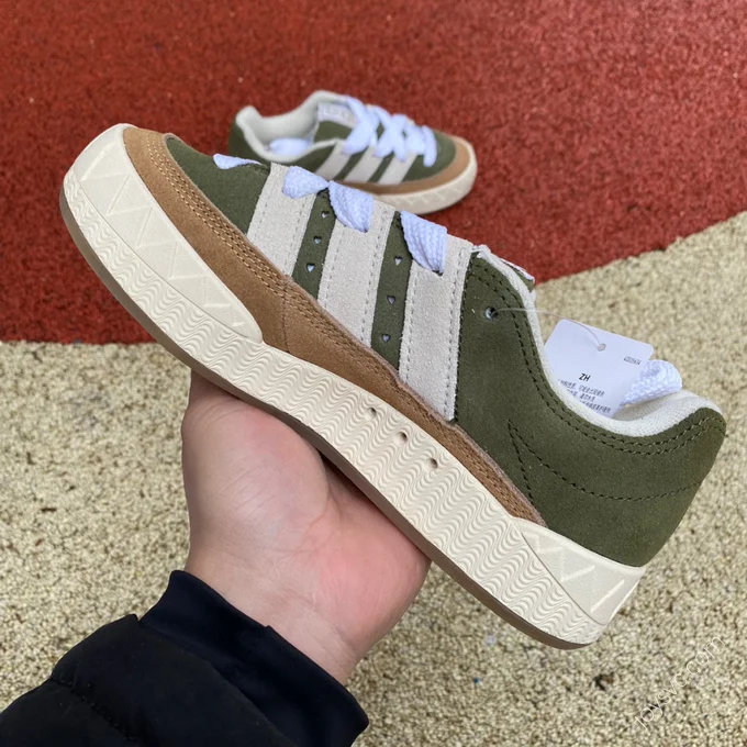 Human Made x Adidas Adimatic Green Brown HP9914