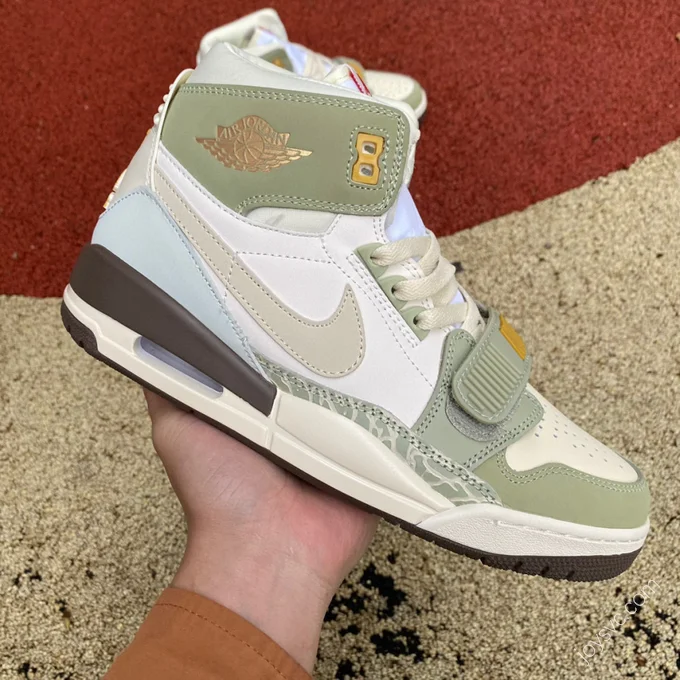 Air Jordan Legacy 312 Beige Green High High-Top Sneaker FD9907-111