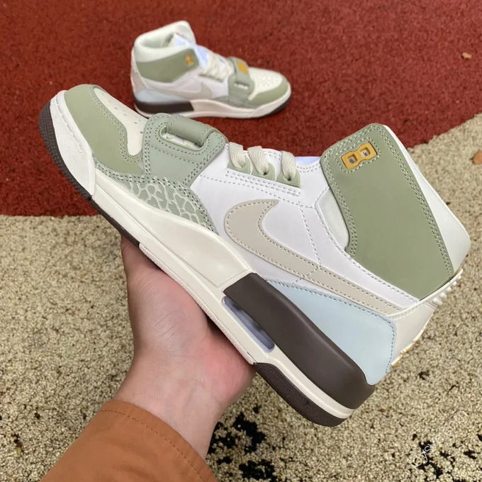 Air Jordan Legacy 312 Beige Green High High-Top Sneaker FD9907-111