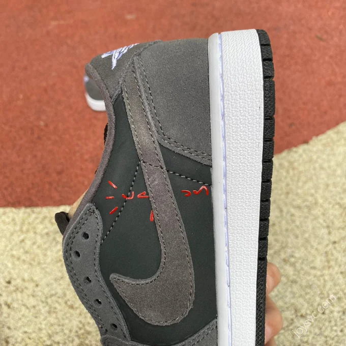 Travis Scott x Air Jordan 1 Low Charcoal Gray CQ4277-003