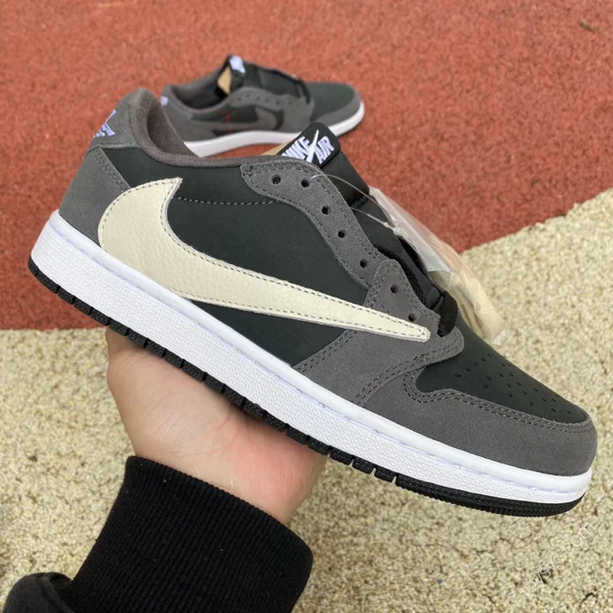 Travis Scott x Air Jordan 1 Low Charcoal Gray CQ4277-003