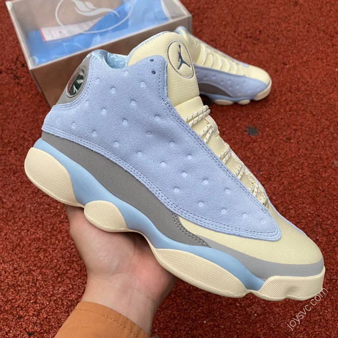 SoleFly x Air Jordan 13 Light Blue Sneakers DX5763-100