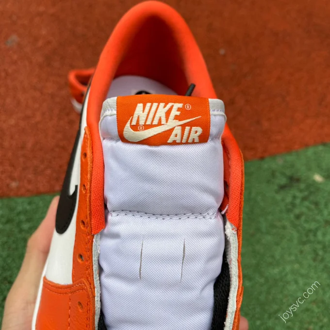 Air Jordan 1 Low White Orange Sneakers CZ0790-801