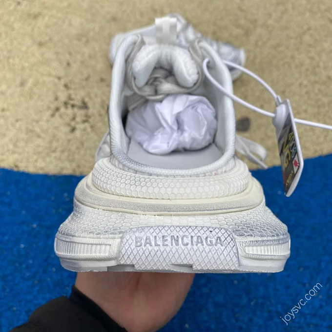 Balenciaga 3XL Mule Silver White