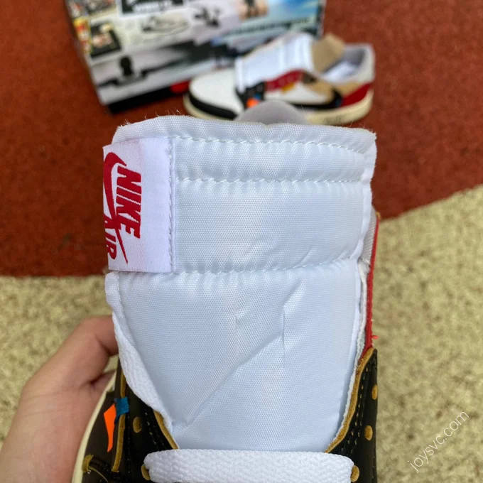 Air Jordan 1 x OFF-WHITE Black Toe Low Sneakers CZ0790-107