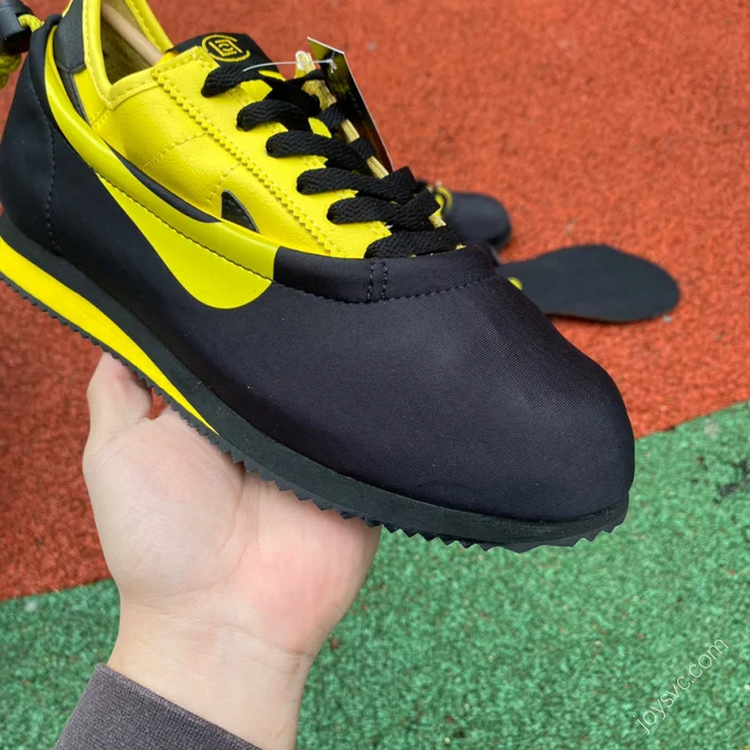 CLOT x Nike Cortez Black Yellow DZ3239-001