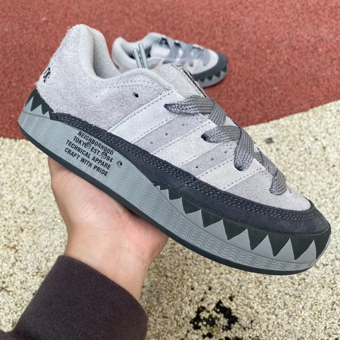 NEIGHBORHOOD x Adidas Adimatic Grey Black hp6771