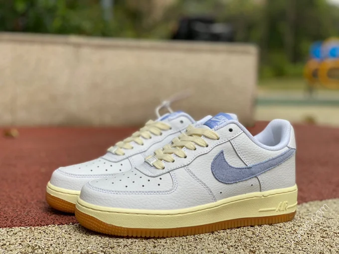 Nike AF1 '07 Coconut Milk Blue White Women's Sneakers FD9867-100