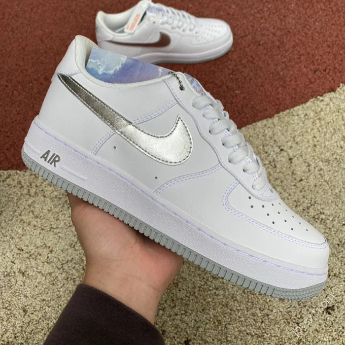 Nike Air Force 1 Low White/Silver DZ6755-100