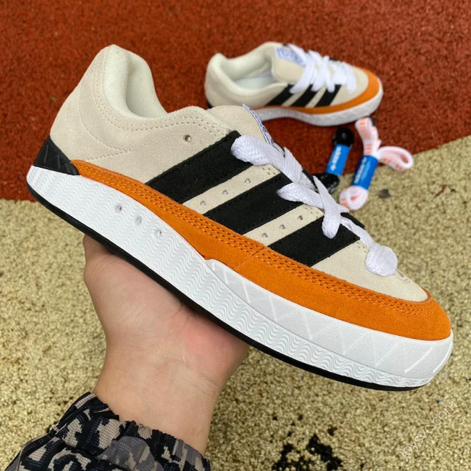 NEIGHBORHOOD x Adidas Adimatic Orange Beige hp9916