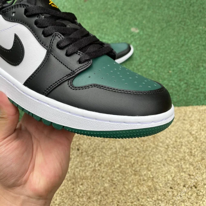 Air Jordan 1 Low Golf Black White Green DD9315-107