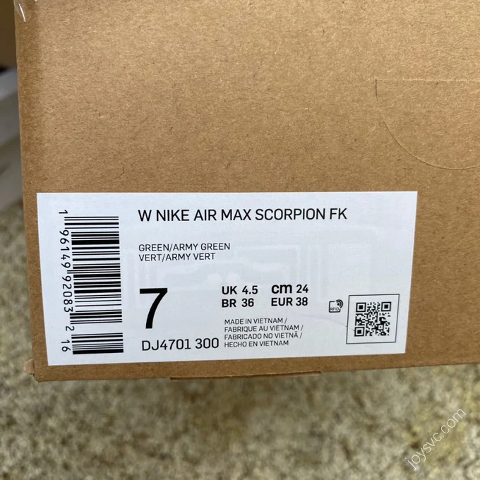 Nike Air Max Scorpion Black Green DJ4701-300