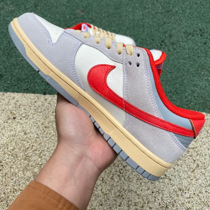 Nike Dunk Low White Grey Orange FJ5429-133