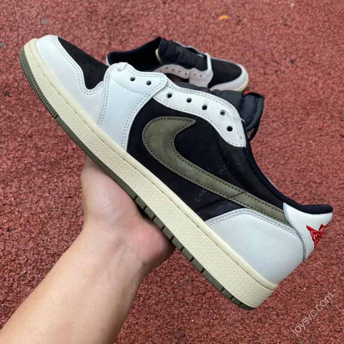 Travis Scott x Air Jordan 1 Low Olive Green LC DZ4137-106