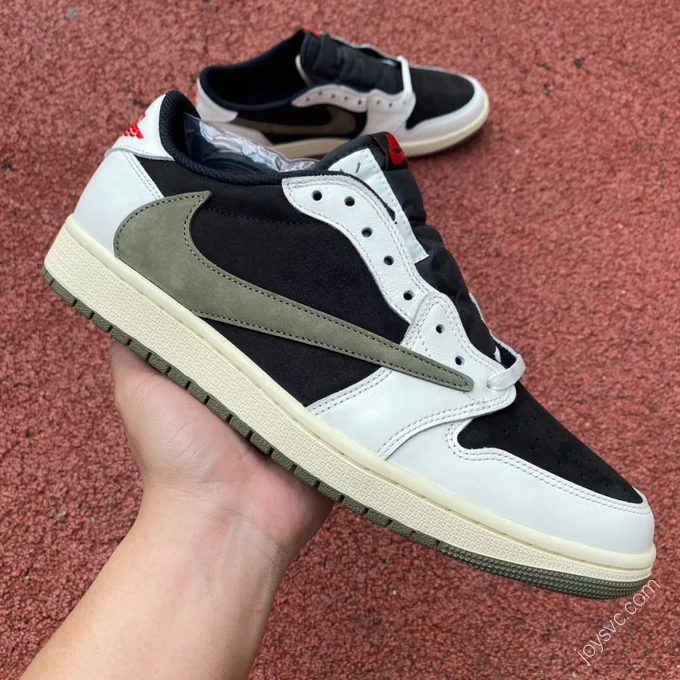 Travis Scott x Air Jordan 1 Low Olive Green LC DZ4137-106