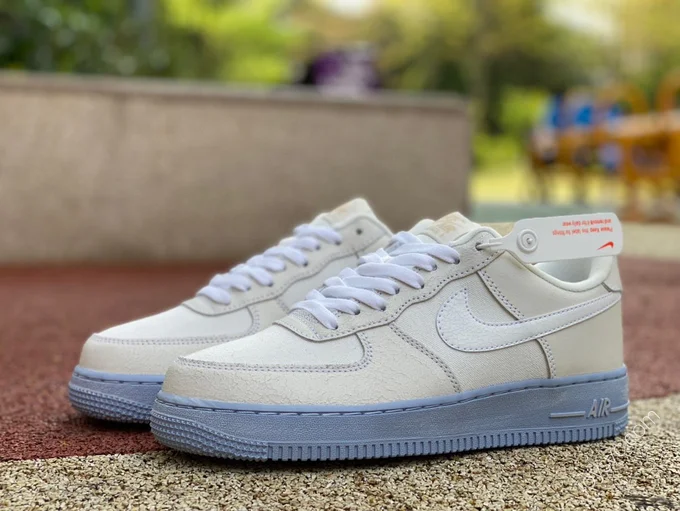 Nike Air Force 1 '07 LV8 Salt Lake City White Grey Sneakers DV0787-100