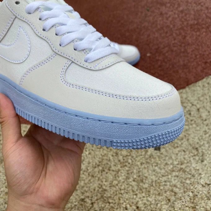 Nike Air Force 1 '07 LV8 Salt Lake City White Grey Sneakers DV0787-100