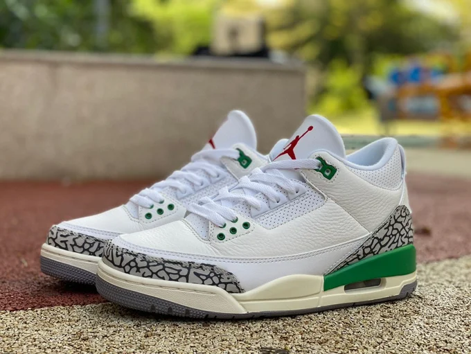 Air Jordan 3 Lucky Green Women's Sneaker CK9246-136