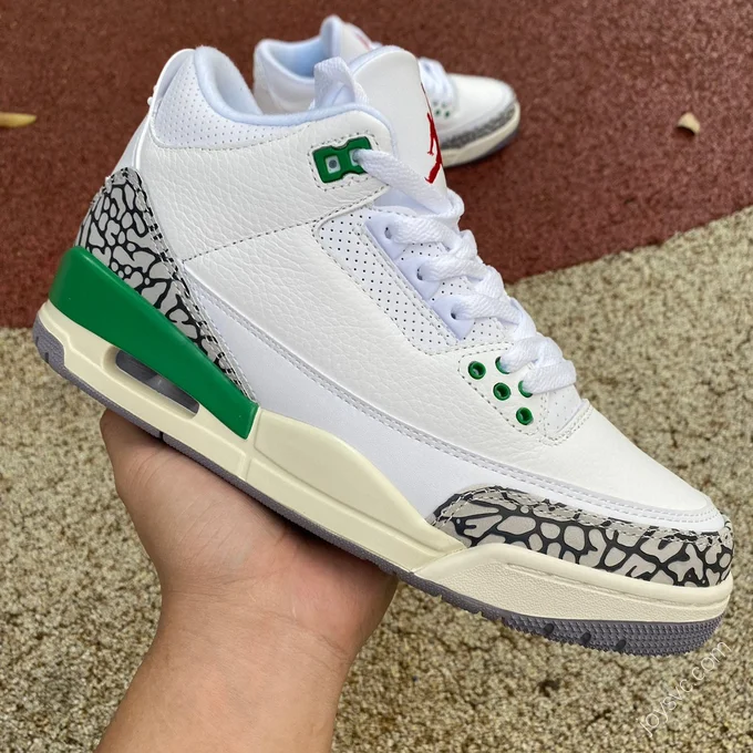 Air Jordan 3 Lucky Green Women's Sneaker CK9246-136